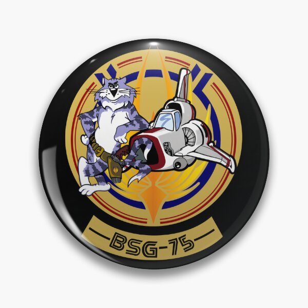 Item preview, Battlestar Galactica Tomcat Viper BSG 75 Squadron Patch designed and sold by Imaginary Ink.