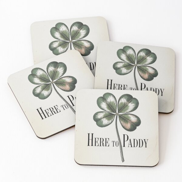 Item preview, Distressed Naturalist Four Leaf Clover Illustration designed and sold by Bloomkept.