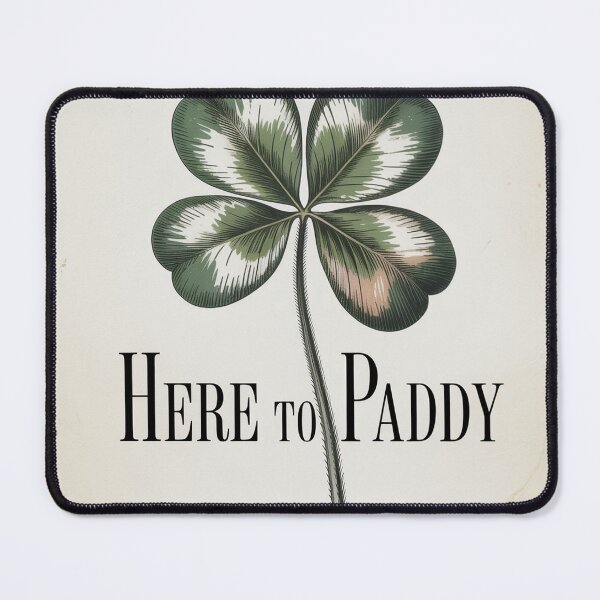 Item preview, Distressed Naturalist Four Leaf Clover Illustration designed and sold by Bloomkept.
