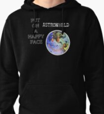 Astroworld Put On A Happy Face logo Pullover Hoodie