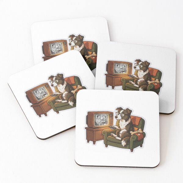 Item preview, Dog watch TV designed and sold by Red-MStickers.