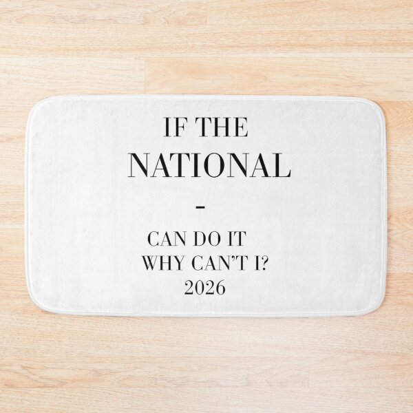 Item preview, If The National Can Do It... (Transparent) designed and sold by bCoxDeer.