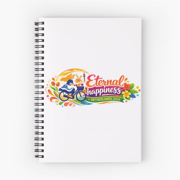 Item preview, Eternal happiness international convention Netherlands 2026 designed and sold by InkyKidArt.