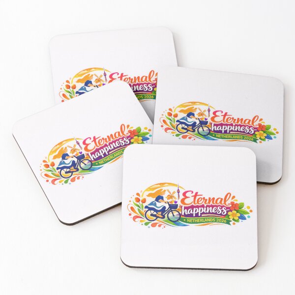 Item preview, Eternal happiness international convention Netherlands 2026 designed and sold by InkyKidArt.