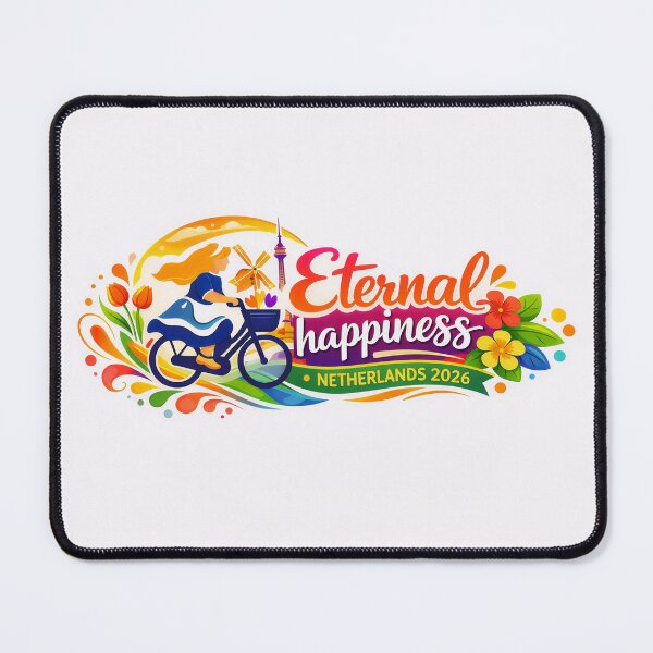 Item preview, Eternal happiness international convention Netherlands 2026 designed and sold by InkyKidArt.
