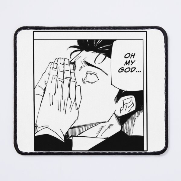 Item preview, OH MY GOD BRUH MEME HIGURUMA HIROMI (ANIME KAISEN SEASON 3 CULLING GAMES MANGA) designed and sold by Python Designs .