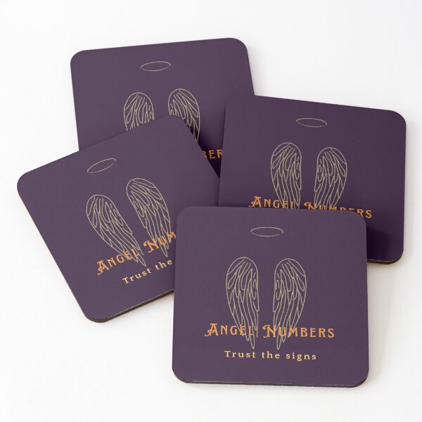 Item preview, Angel Numbers – Trust the signs Spiritual Typography Design designed and sold by CosmicQuietLab.