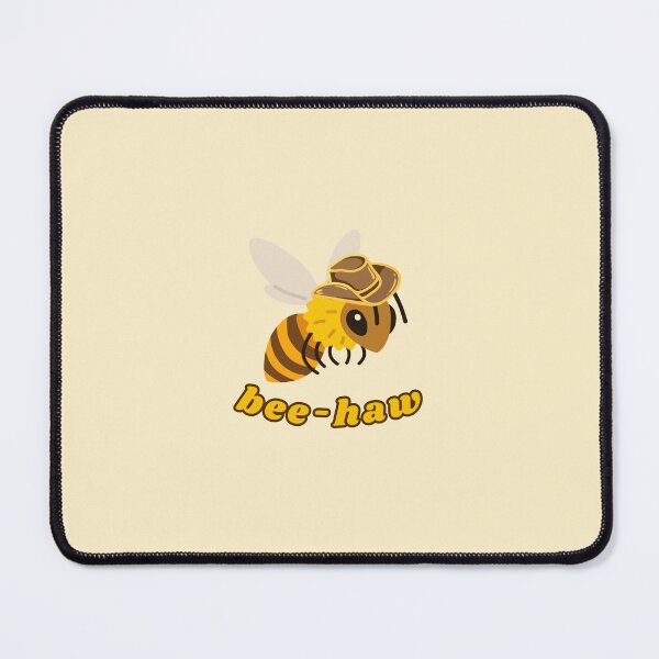 Item preview, bee haw insect pun cute bee yeehaw designed and sold by OceanEvy.