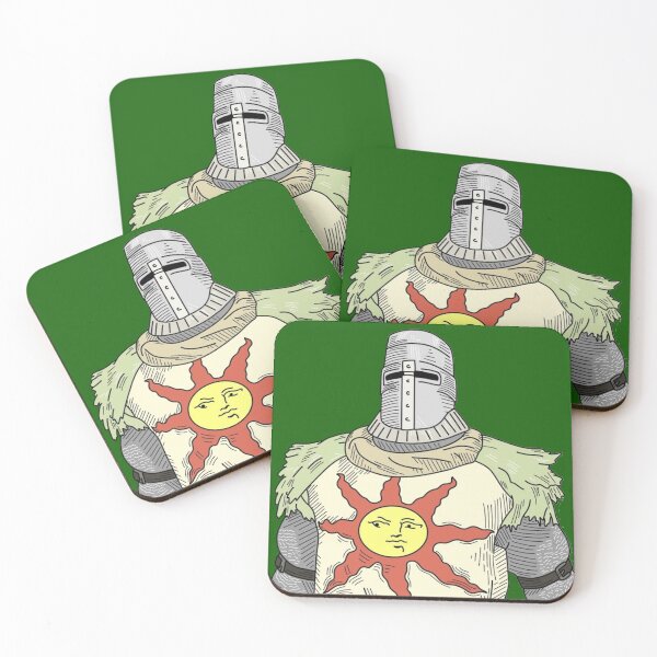 Item preview, Solaire of Astora Sun Worshipper Knight | Dark Souls Cartoony Design designed and sold by Based History.