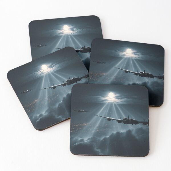 Item preview, Moonlit Engines Over Darkened Cities designed and sold by Skyframe Aviation.