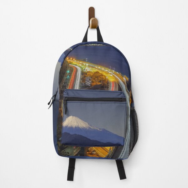 Item preview, Mount Fuji at Blue Hour with Light Trails from Satta-toge Pass, Shizuoka, Japan designed and sold by Pix4Japan.