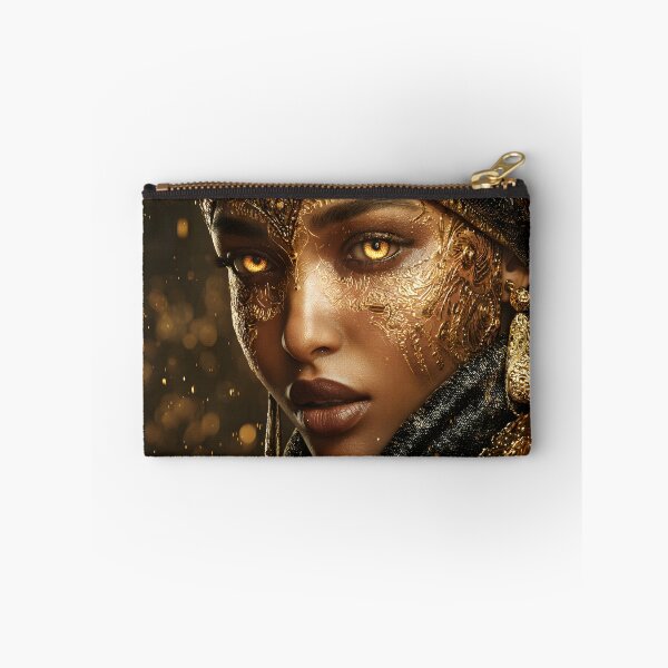 Item preview, Golden Elegance and Mystique in Portrait Artistry designed and sold by Artessie.