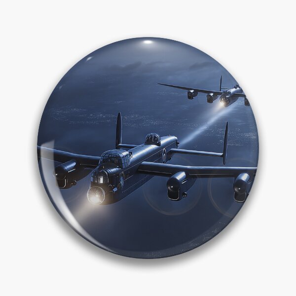 Item preview, The Lancaster Line Cutting Through Night designed and sold by Skyframe Aviation.