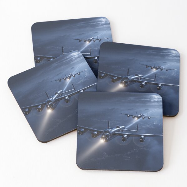 Item preview, The Lancaster Line Cutting Through Night designed and sold by Skyframe Aviation.