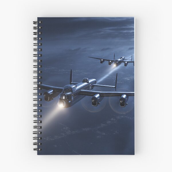 Item preview, The Lancaster Line Cutting Through Night designed and sold by Skyframe Aviation.