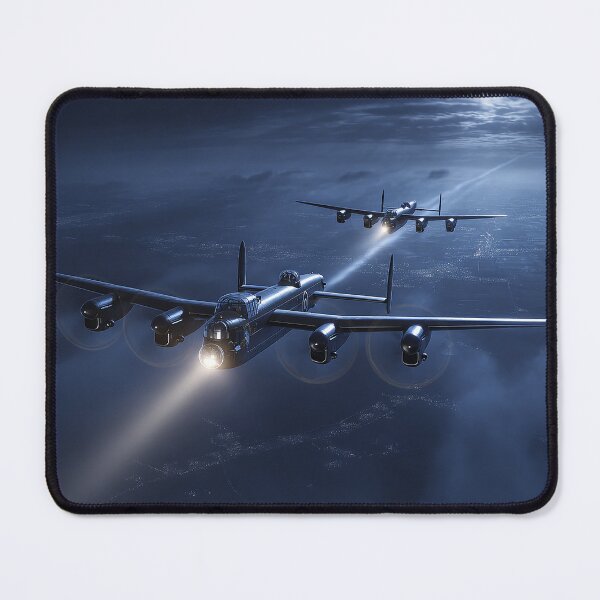 Item preview, The Lancaster Line Cutting Through Night designed and sold by Skyframe Aviation.