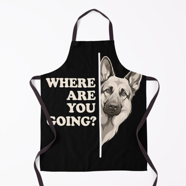 Item preview, Funny Peeking German Shepherd - Where Are You Going? Dog Lover designed and sold by haitrieuic96.