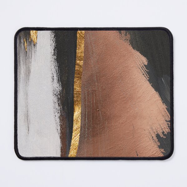 Item preview, Black White Gold Abstract – Luxury Brushstroke designed and sold by Bold INK.
