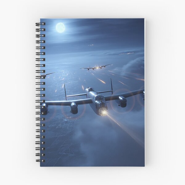 Item preview, The Glow of War Beneath a Peaceful Moon designed and sold by Skyframe Aviation.