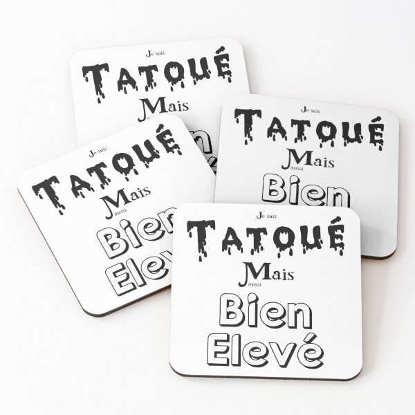 Item preview, I am tattooed but also well-mannered. designed and sold by Palou54.