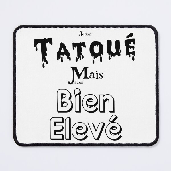Item preview, I am tattooed but also well-mannered. designed and sold by Palou54.