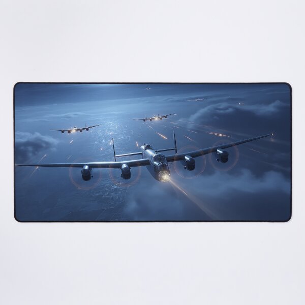Item preview, The Glow of War Beneath a Peaceful Moon designed and sold by Skyframe Aviation.