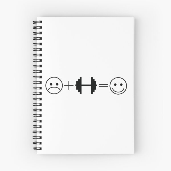 Item preview, The Formula for Happiness - Gym Motivation Graphic designed and sold by Vision Crafted.