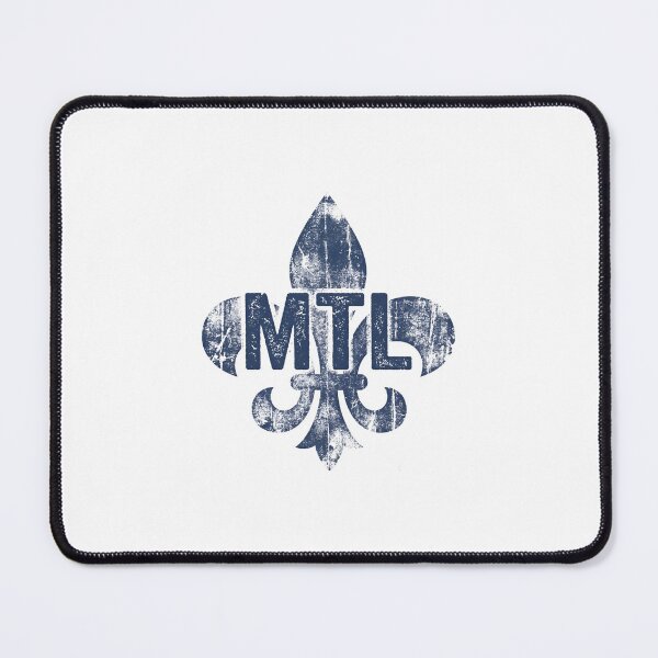 Item preview, MTL Fleur De Lis Montreal Quebec Grunge Symbol designed and sold by Fenay Designs.