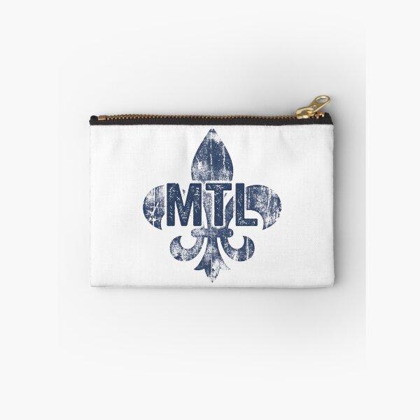 Item preview, MTL Fleur De Lis Montreal Quebec Grunge Symbol designed and sold by Fenay Designs.