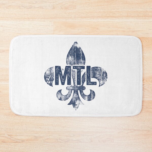 Item preview, MTL Fleur De Lis Montreal Quebec Grunge Symbol designed and sold by Fenay Designs.