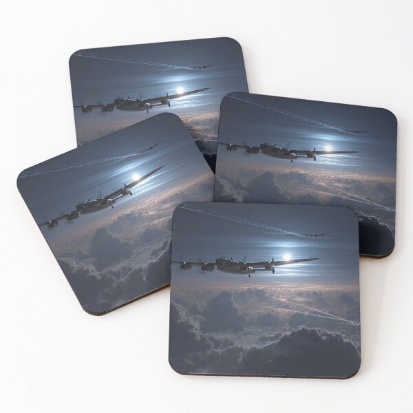 Item preview, Moonlit Shadows Over Hostile Ground designed and sold by Skyframe Aviation.