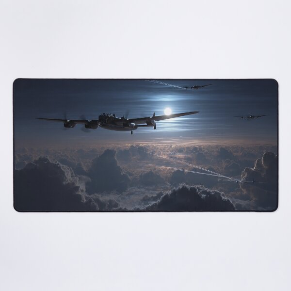 Item preview, Moonlit Shadows Over Hostile Ground designed and sold by Skyframe Aviation.