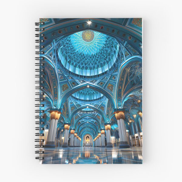 Item preview, Stunning Blue Ornate Architectural Interior Design designed and sold by Artessie.