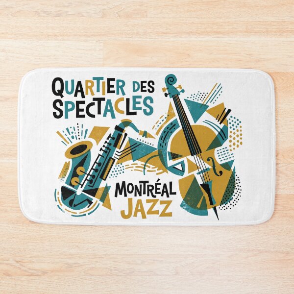 Item preview, Quartier Des Spectacles Montreal Jazz Abstract Saxophone And Cello designed and sold by Fenay Designs.