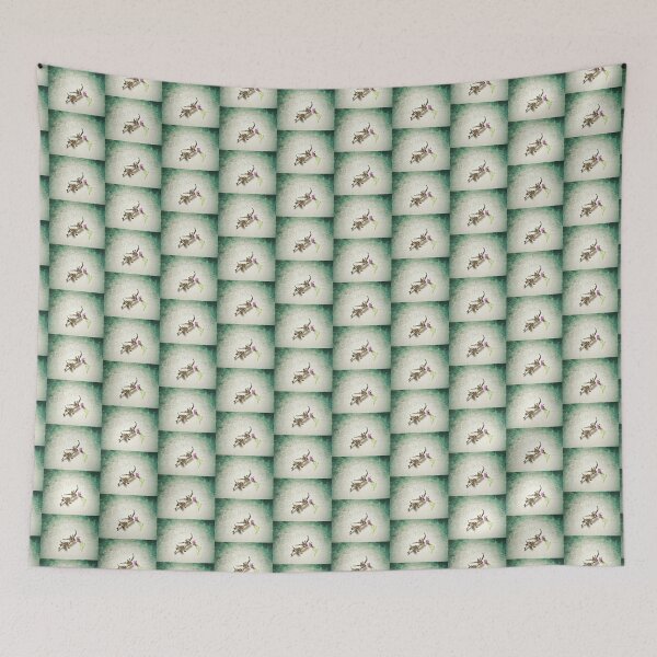 Item preview, A young bull in a meadow sniffs a flower designed and sold by Enerjetal.