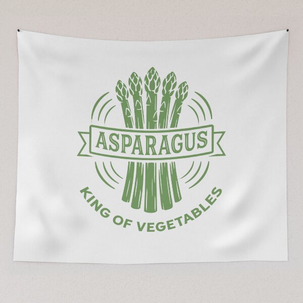 Item preview, Asparagus King of Vegetables Foodie Design designed and sold by AntiqueImages.