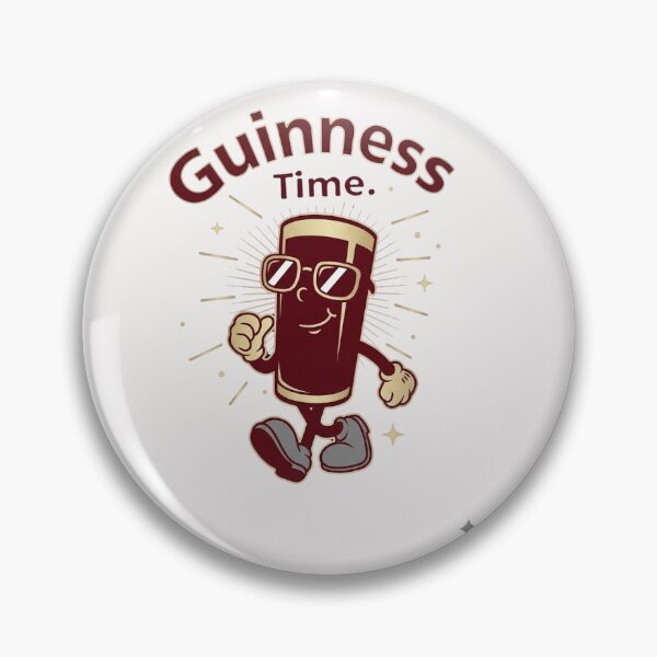 Item preview,  Funny Guinness Time Red  designed and sold by PELearnPlay.