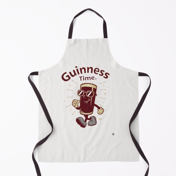 Item preview, Funny Guinness Time Red designed and sold by PELearnPlay.