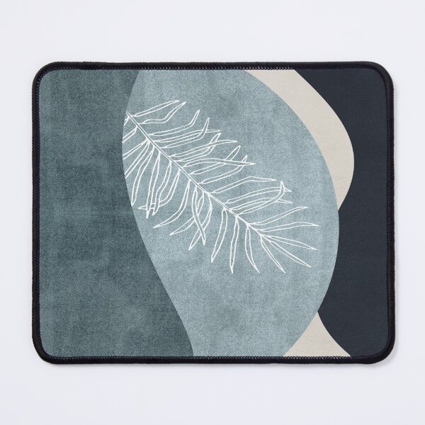 Item preview, Teal Fern Abstract – Modern Organic Minimal designed and sold by Bold INK.