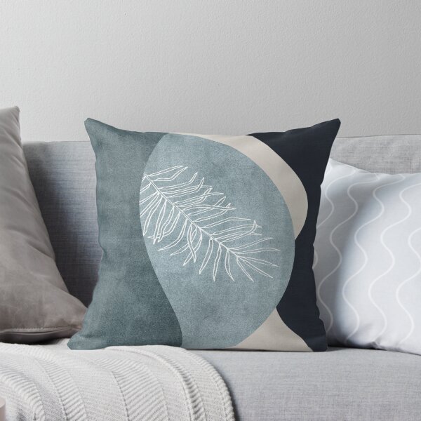 Item preview, Teal Fern Abstract – Modern Organic Minimal designed and sold by Bold INK.