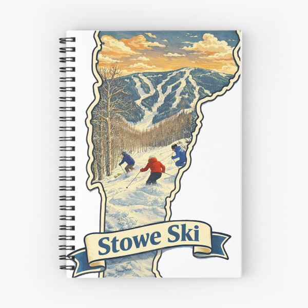 Aperçu de l'œuvre Station de ski de Stowe créée et vendue par devonclemon.