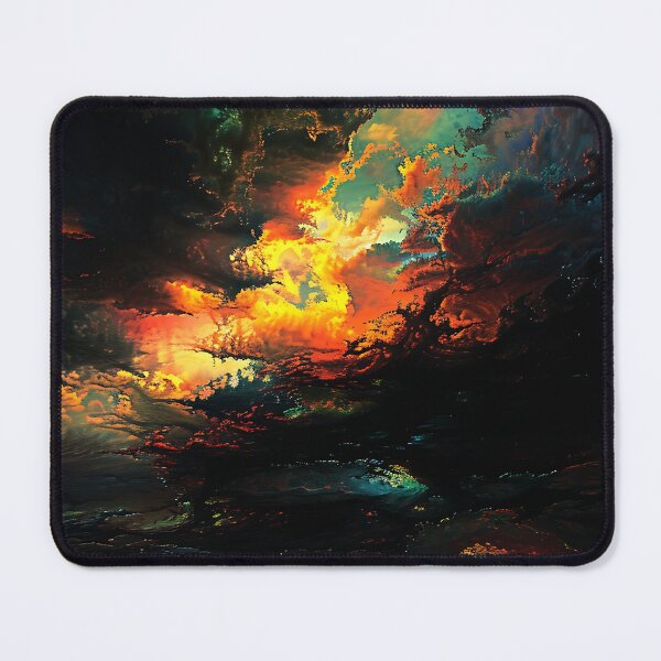 Item preview, Dramatic Fire and Water Abstract Art designed and sold by Kantawich.