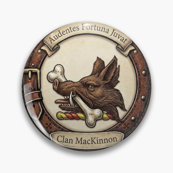 Item preview, Clan Mackinnon Crest designed and sold by BagTown Clans.