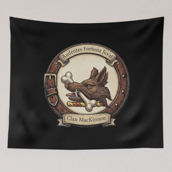 Item preview, Clan Mackinnon Crest designed and sold by BagTown Clans.