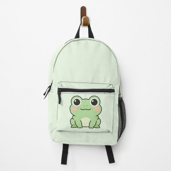 Item preview, Cute Big Eyed Frog Kawaii Sticker designed and sold by AkriDesigns.