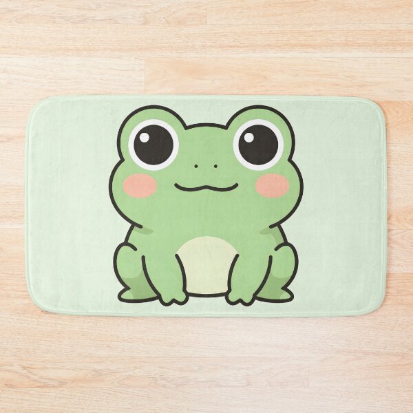 Item preview, Cute Big Eyed Frog Kawaii Sticker designed and sold by AkriDesigns.