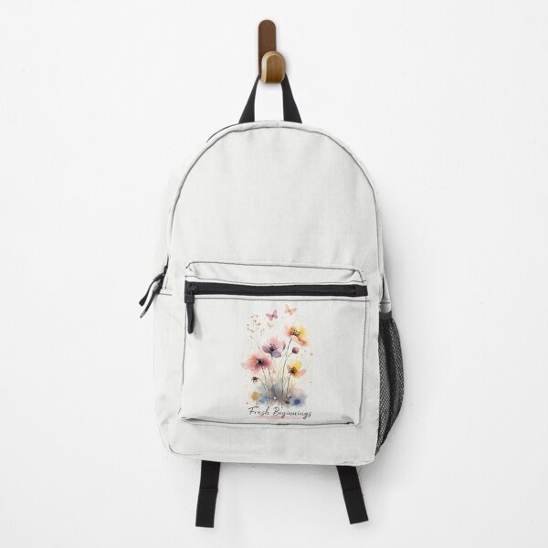 Item preview, Fresh Beginnings Watercolor Flowers and Butterflies Floral Bouquet, Mother's Day Gift, Gift for Mom designed and sold by PixelQ.