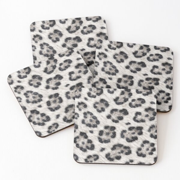 Item preview, Snow Leopard Print Phone Case | Grey Luxury Animal Pattern Aesthetic Cover designed and sold by ColorSplash123.