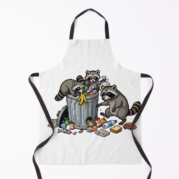 Item preview, 8-bit Raccoons designed and sold by 8-bit Ark.