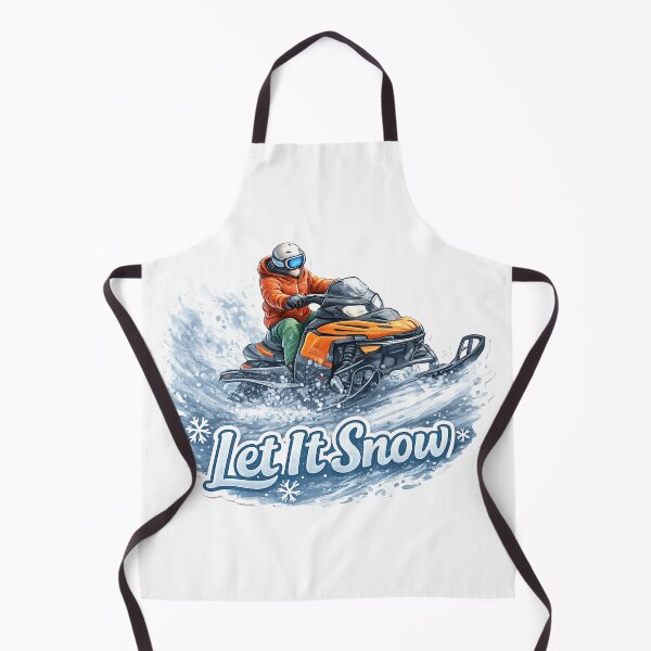 Item preview, Snowmobile Let It Snow designed and sold by devonclemon.